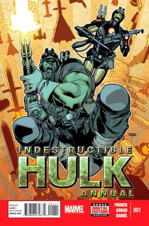 cover Indestructible Hulk Annual